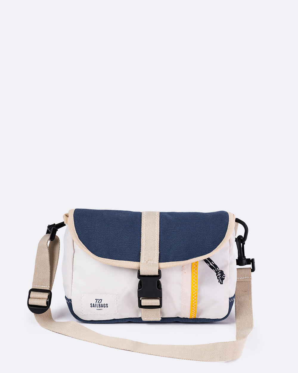 Bolsa de guidão para bicicleta e scooter scooty - azul e amarelo