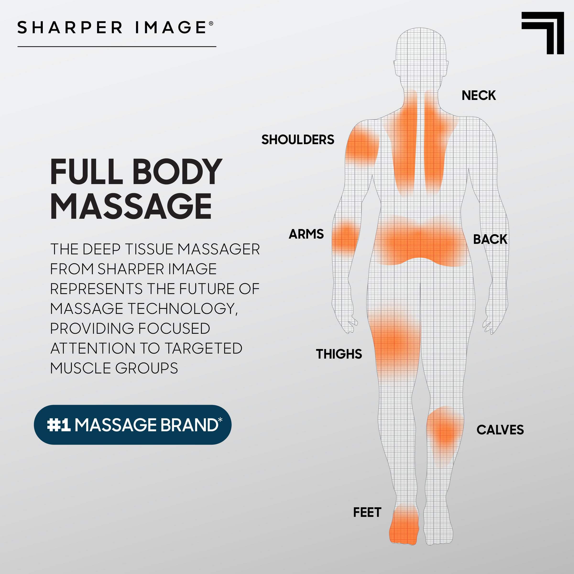 Sharper Image - Powerboost Pro+ Pistolet de Massage 3/5