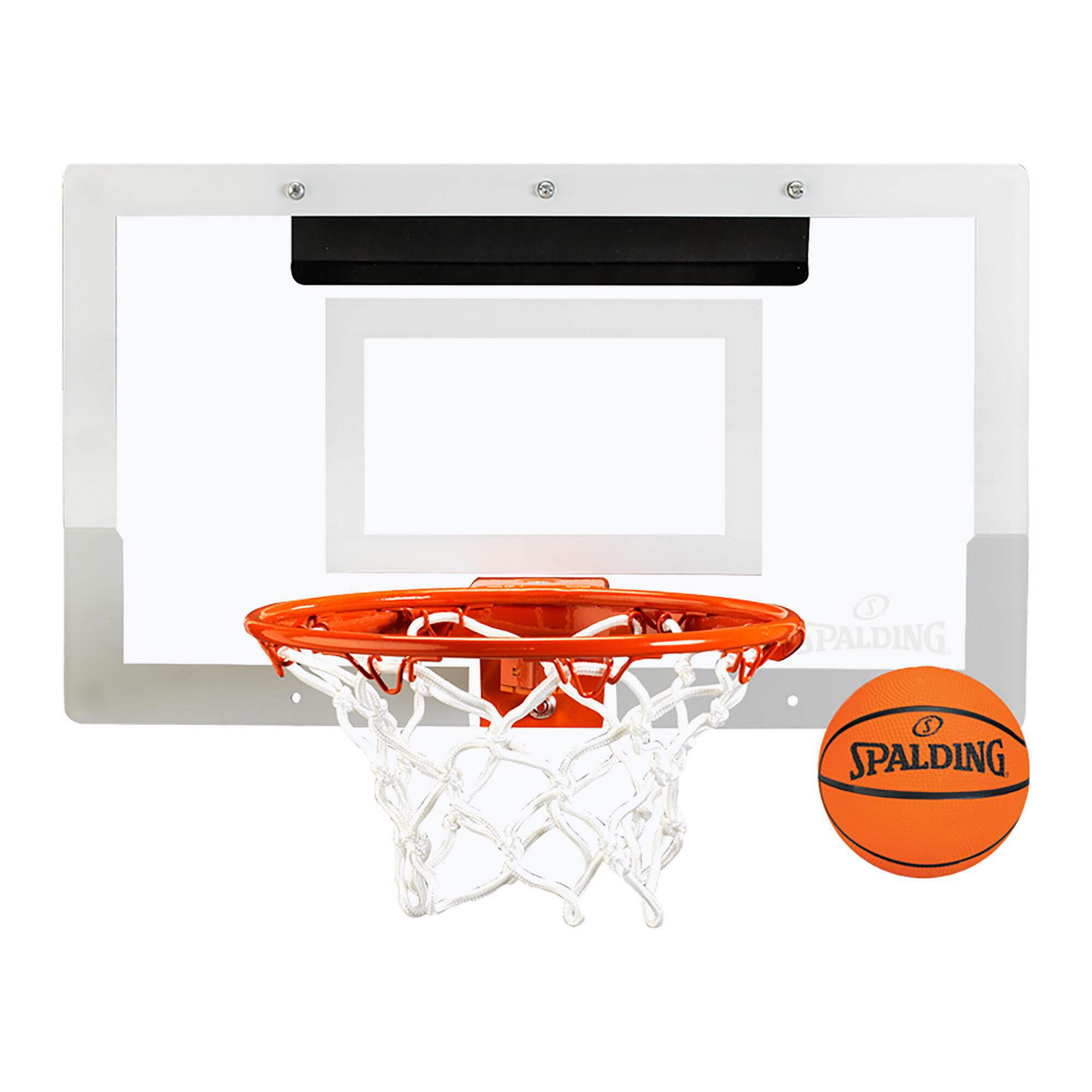 Spalding - Spalding Nba Arena Slam 180 Mini Ensemble De Basket-ball - Panier De Basket - Blanc - Taille Unique - Decathlon