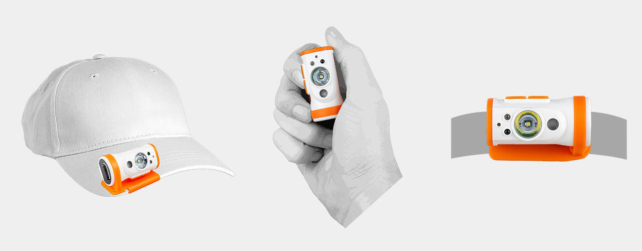 Čelová svítilna MUSCA dobíjecí USB 100 lm 4/4