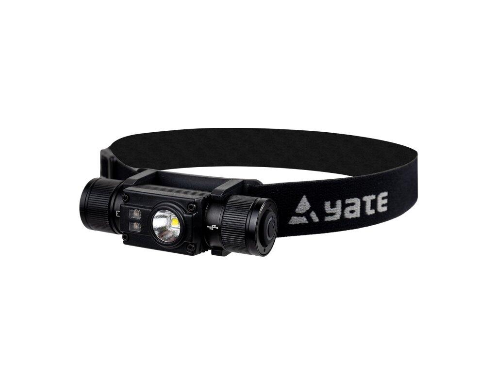 YATE Čelová svítilna NAVI dobíjecí USB 500 lm