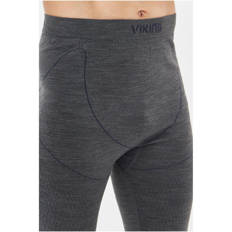 Bielizna męska VIKING Lan Pro Pants Merino grafitowa