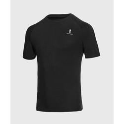 Organische Tennis/Padel T-shirt Heren Zwart