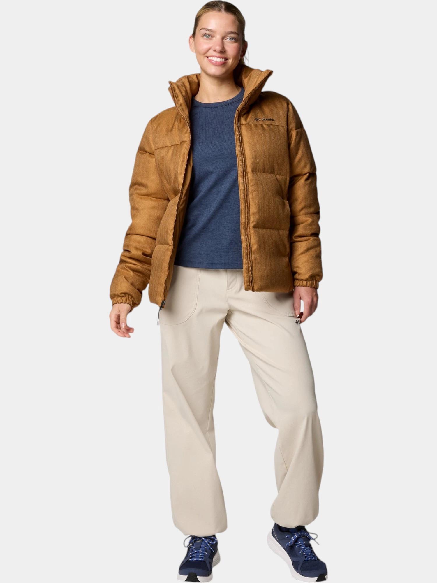Veste d'hiver pour femmes Puffect Herringbone 4/7