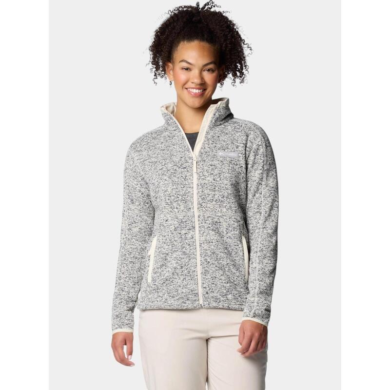 Pulover polar Sweater Weather Full Zip II femei