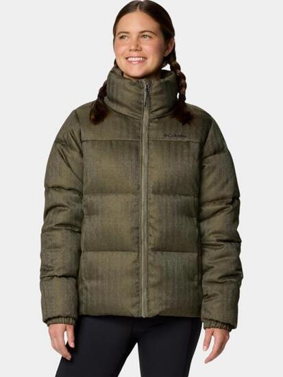 Veste d'hiver pour femmes Puffect Herringbone