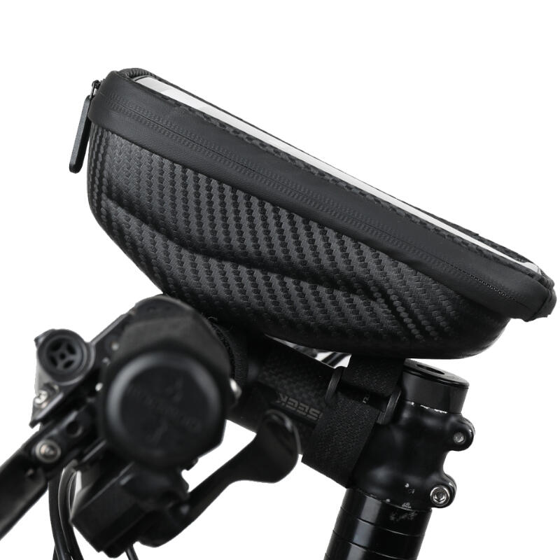 Torba rowerowa na kierownicę z miejscem na telefon Rhinowalk E001 twarda 3/7