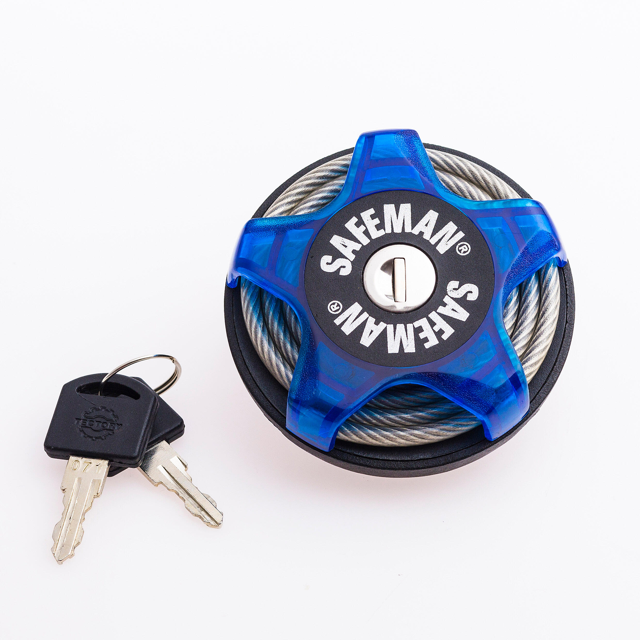 Safeman slot -Skislot - Klein, Sterk en Multifunctioneel - Blauw 6/7