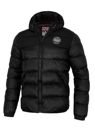 Pitbull West Coast Greyfox Kapuzen-Steppjacke für Herren