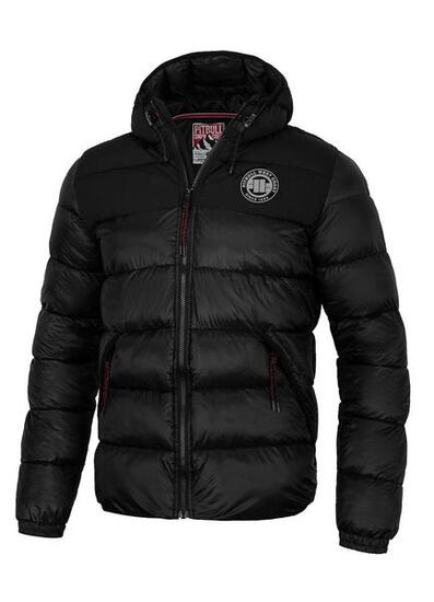 Pitbull West Coast Greyfox Kapuzen-Steppjacke für Herren