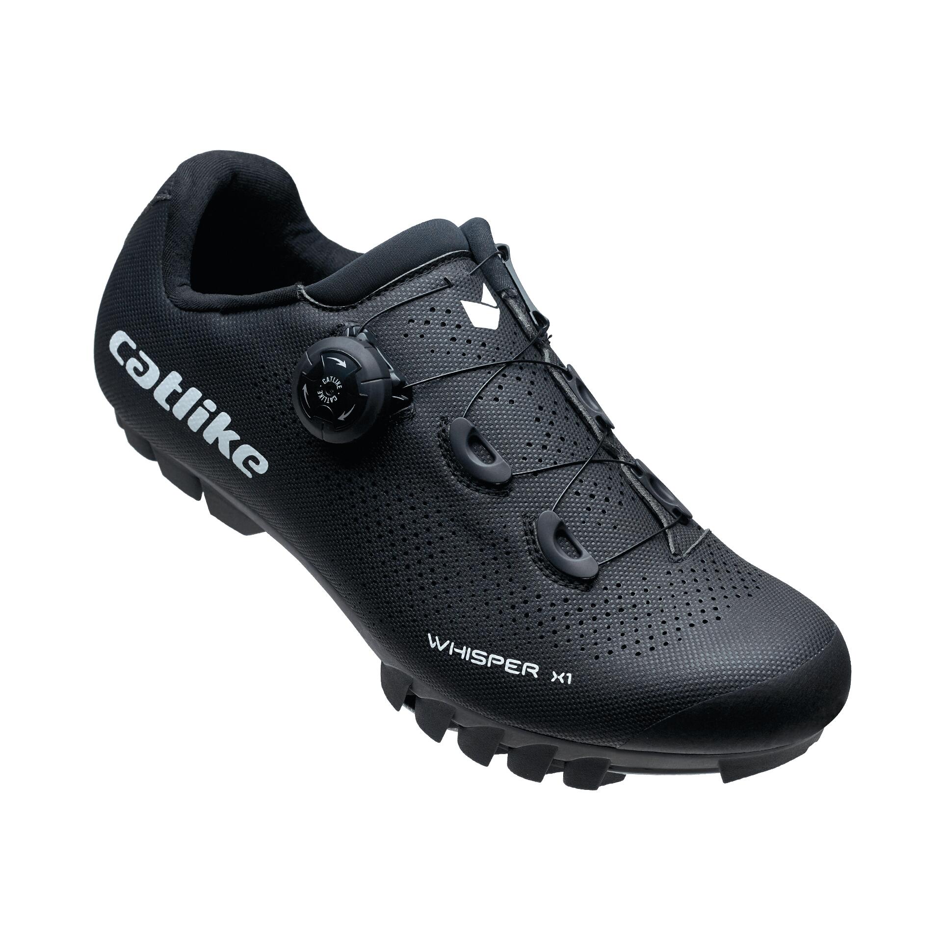 Sapatos de Bicicleta BTT Whisper X1 Preto
