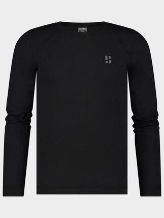 Poederbaas chemise thermique hommes léger noir