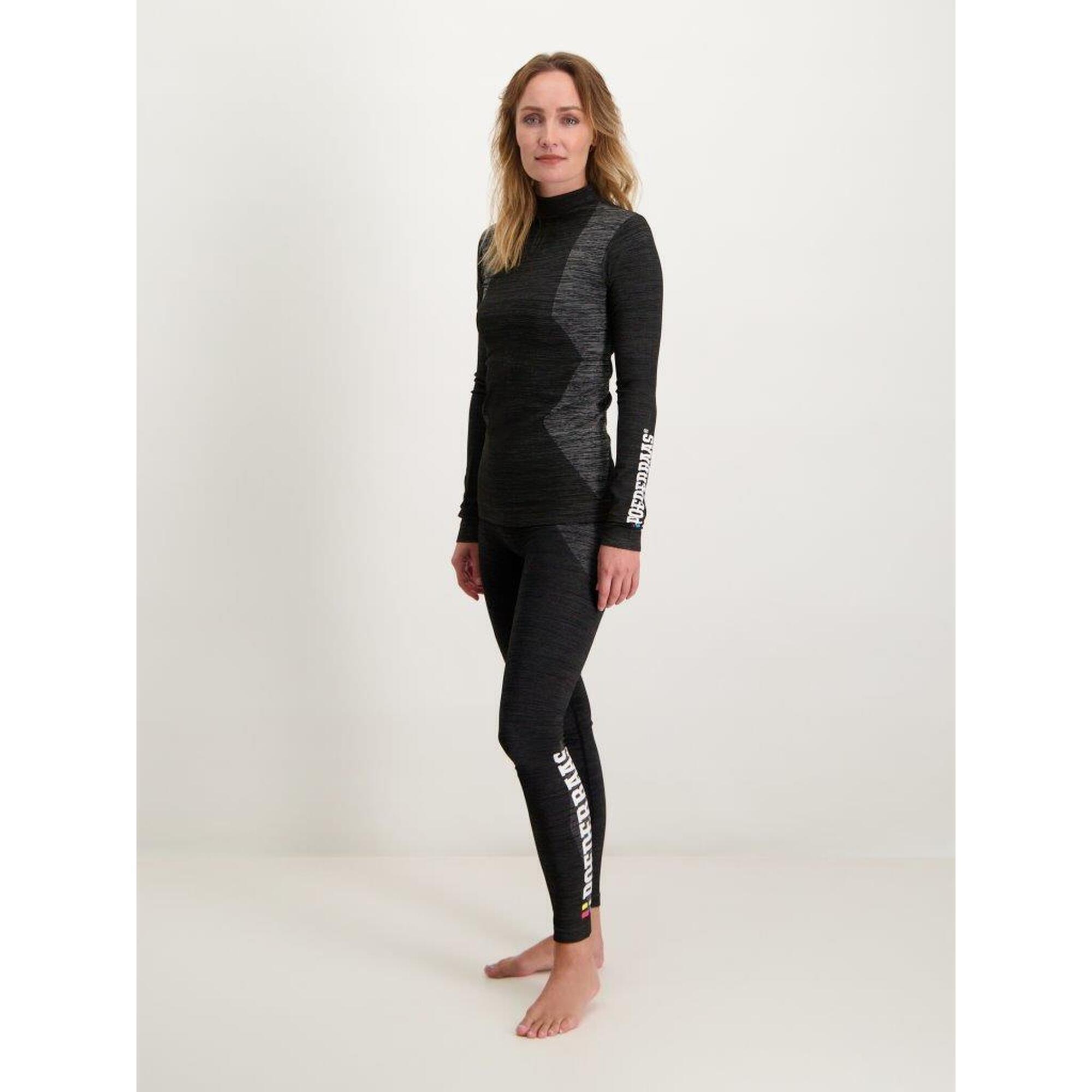 Thermokleding set Dames Technical - Thermoshirt + Thermolegging - Zwart