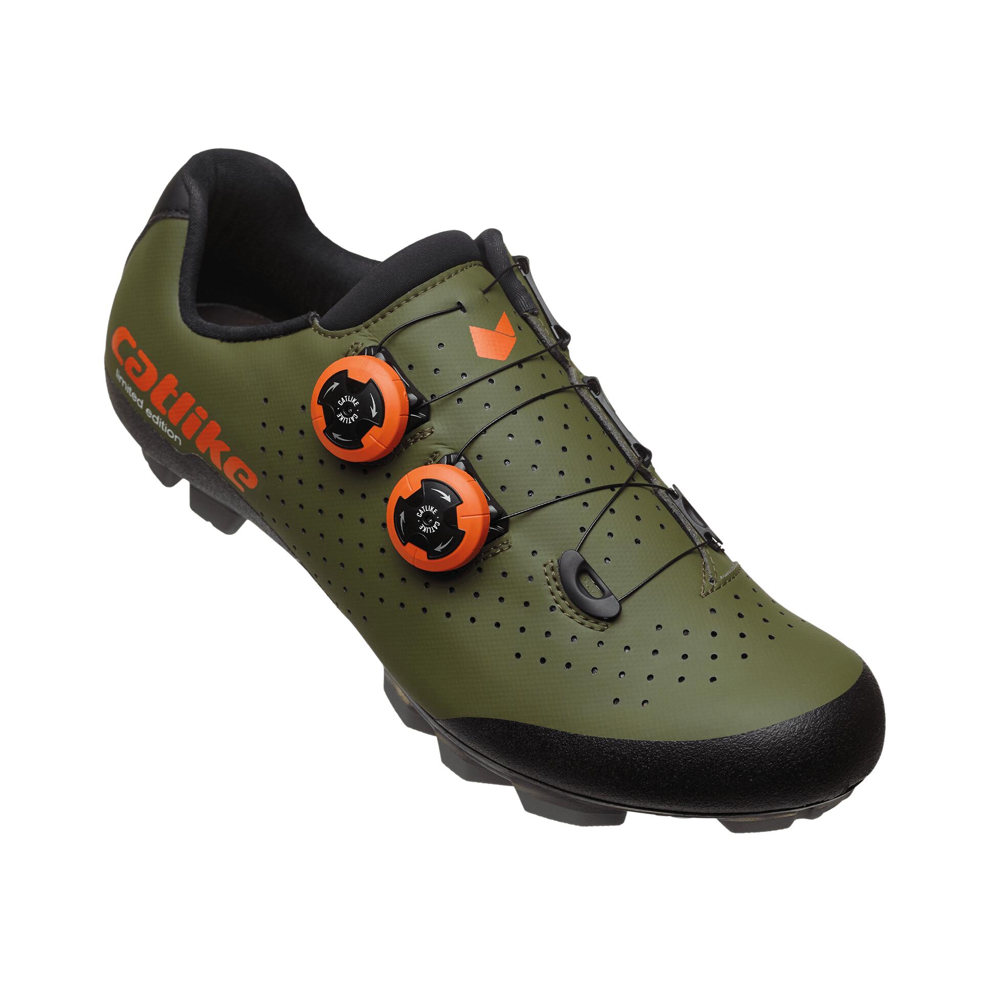Sapatos de Bicicleta BTT Mixino XC - Edição Especial Verde Floresta