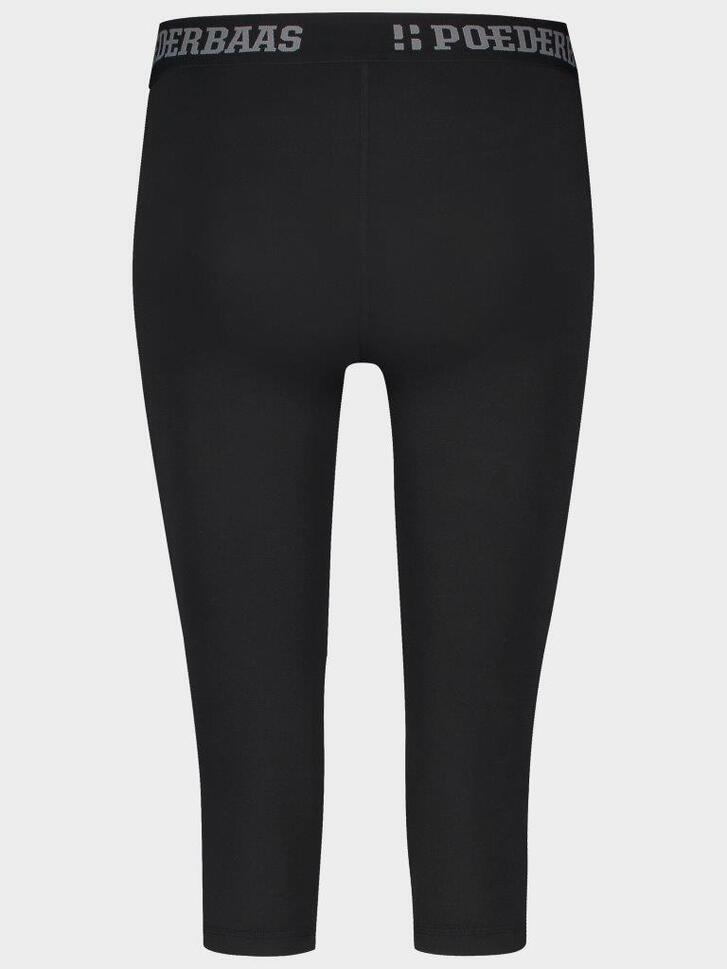 Legginsy termoaktywne damskie Poederbaas 3/4 Lekkie