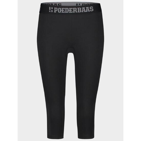 Legginsy termoaktywne damskie Poederbaas 3/4 Lekkie
