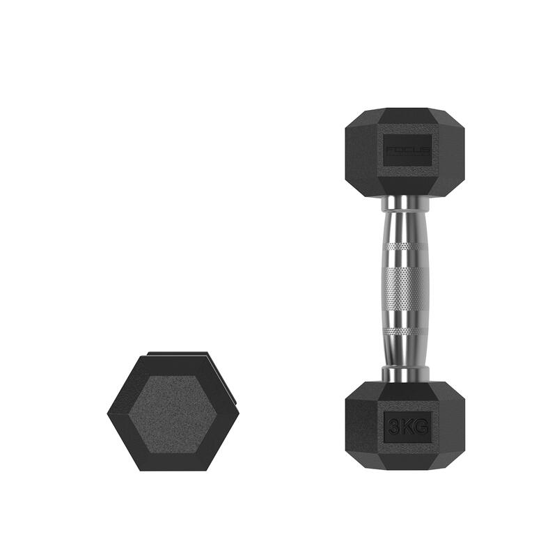 Haltères Hexa - 2 x 3 kg