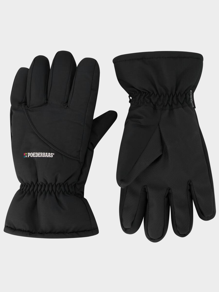 POEDERBAAS Poederbaas Skihandschoenen Zwart