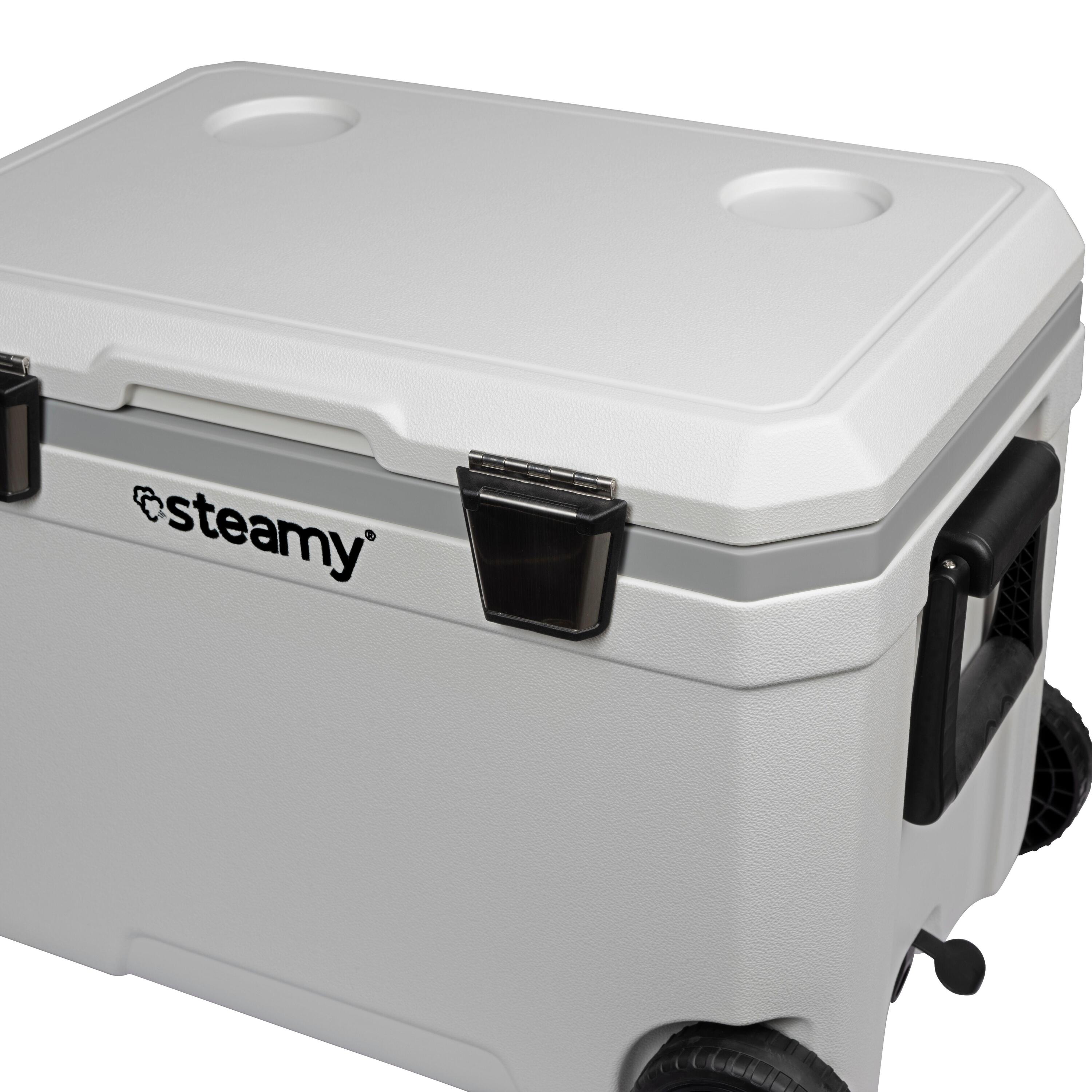 Steamy Marine 45 Nevera Portátil con Ruedas, 45L 7/7