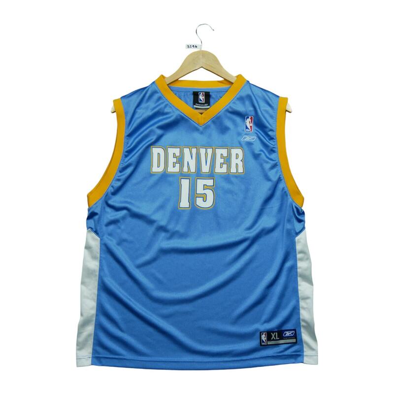 Segunda Vida - Camiseta de la NBA de los Denver Nuggets de Reebok - Excelente