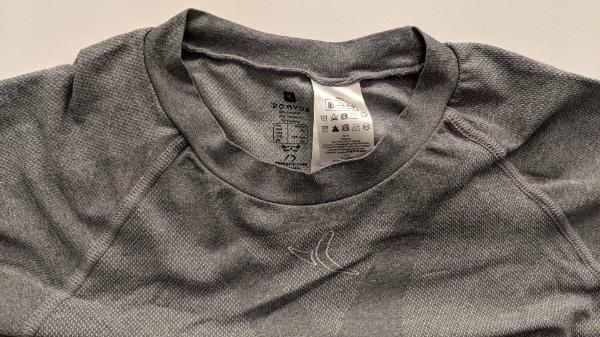 Entre Particuliers - Domyos T-shirt de compression respirant pour la mu 2/3