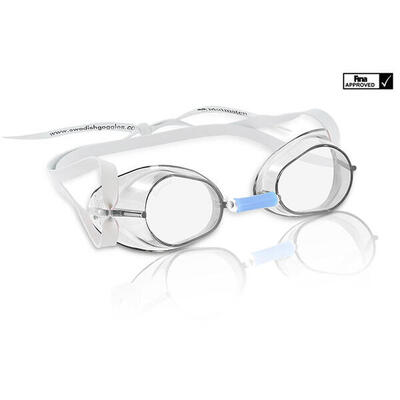 Occhiali da nuoto svedesi Malmsten Anti-Fog Transparente