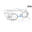 Malmsten Swimming Goggles Classic | Anti-fog | Transparent