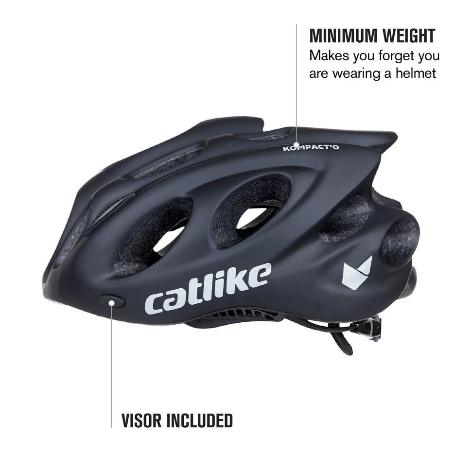 Kask rowerowy szosowy Unisex Kompacto