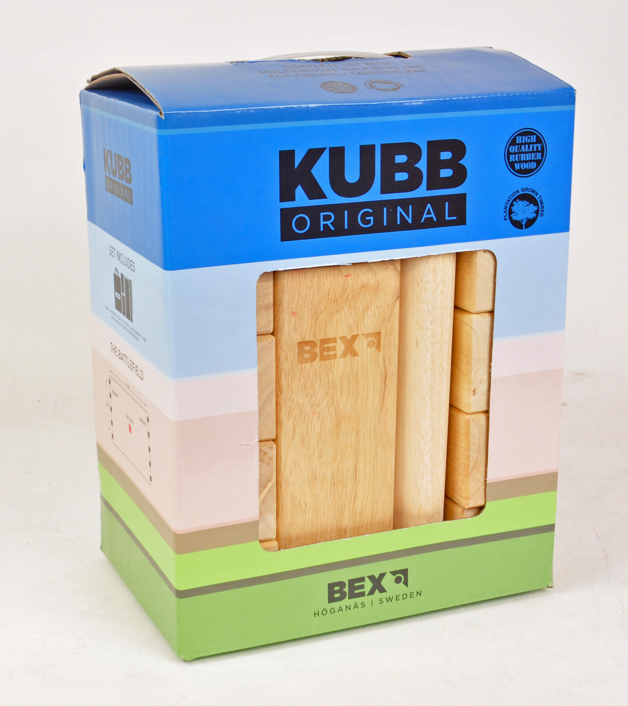Gra plenerowa Original Kubb Red King
