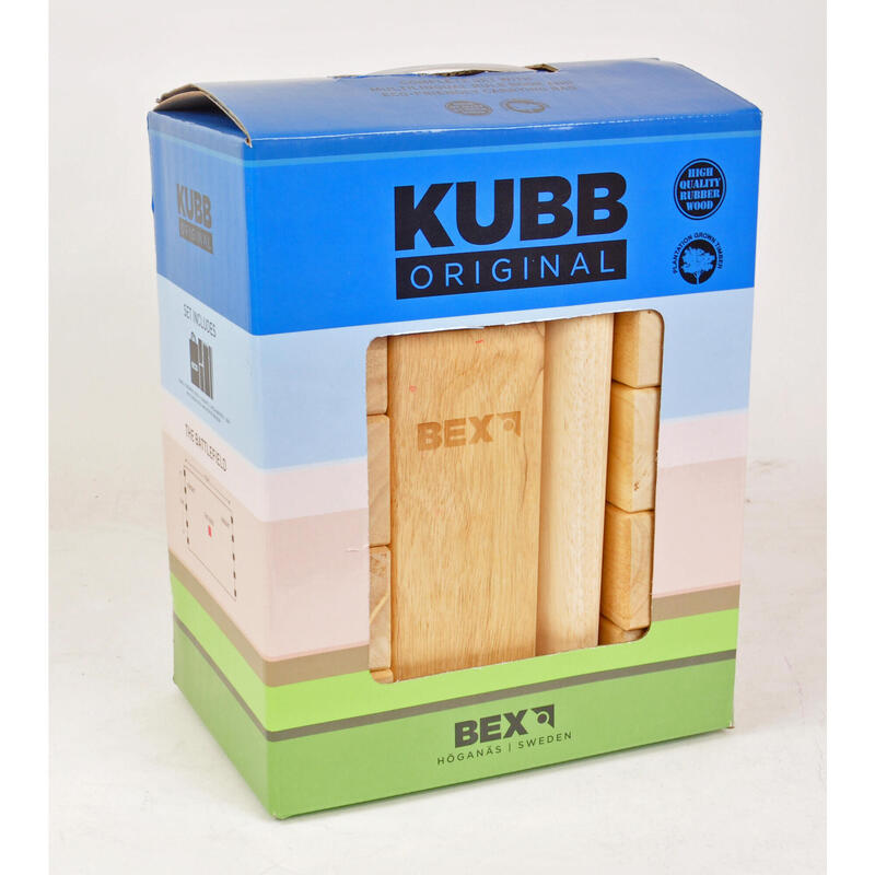 Gra plenerowa Original Kubb Red King