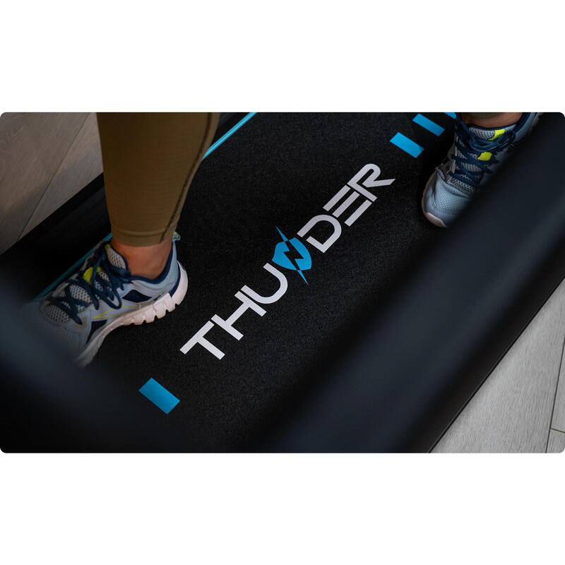 Futópad összecsukható elektromos 130 kg THUNDER  IMPACT-BLUE 12 km/h