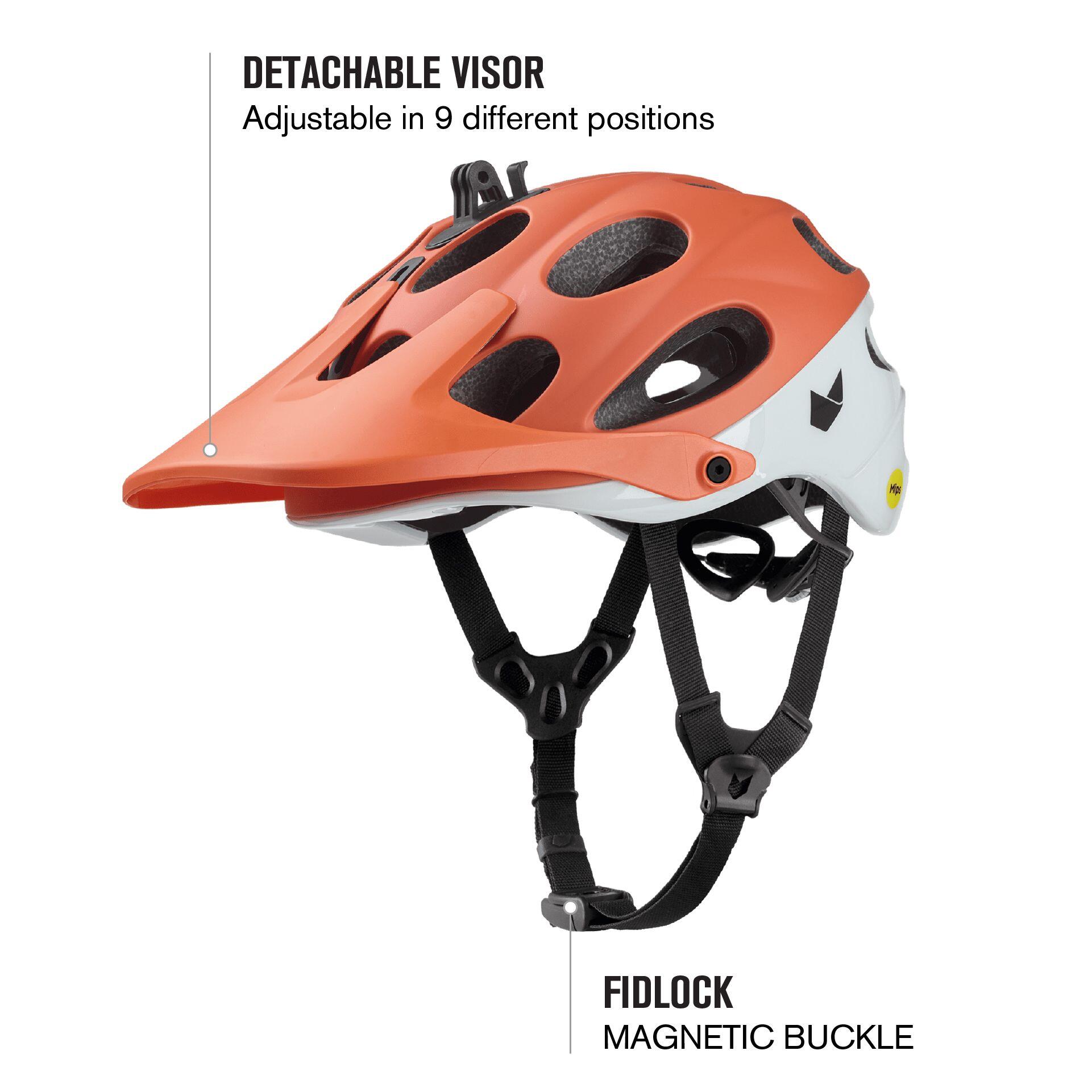 Catlike Yelmo - Casque MTB/Enduro - Gold Flame Mat 3/7