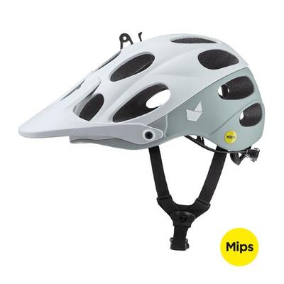 Buzaglo Catlike MTB Helm Yelmo MIPS Größe L 60-61 cm Weiß Grau