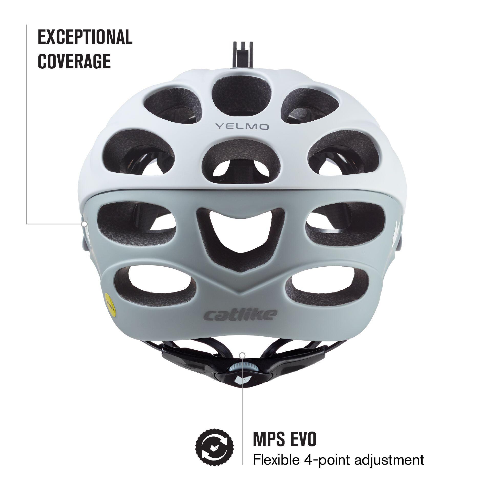 Catlike Yelmo - Casque MTB/Enduro - Blanc Mat 6/7