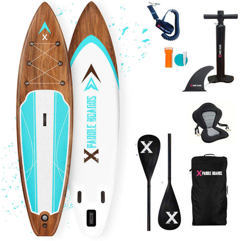 Paddle Gonflable RIVIERA option kayak en pack complet