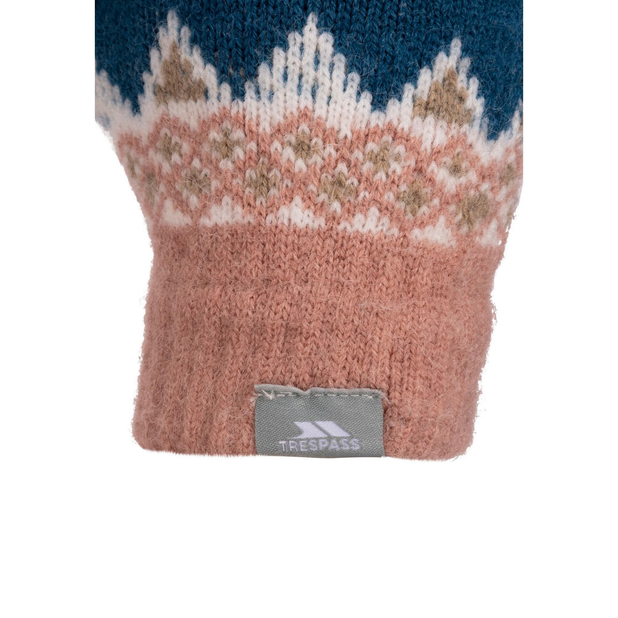 Bambini Guanti Da Sci Trespass Norta Misto Rosa 4/5