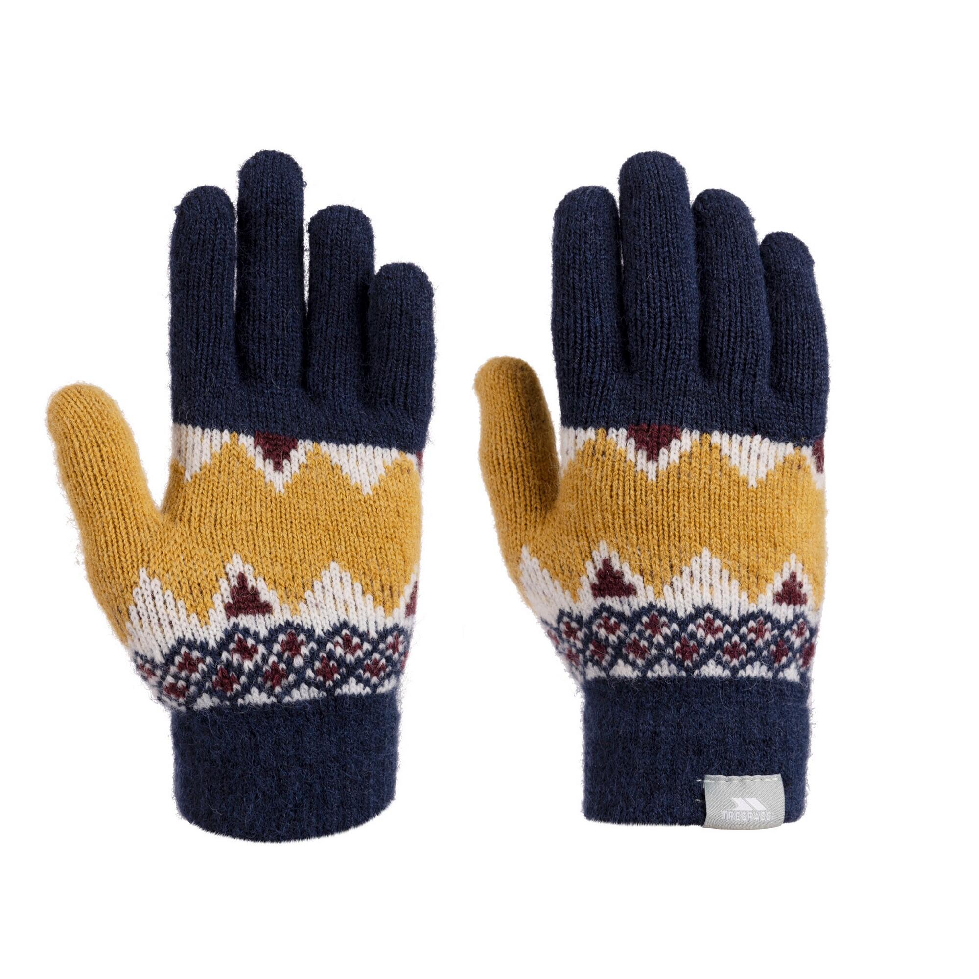 TRESPASS Norta Skihandschoenen voor kinderen/Kinderen (Marine)