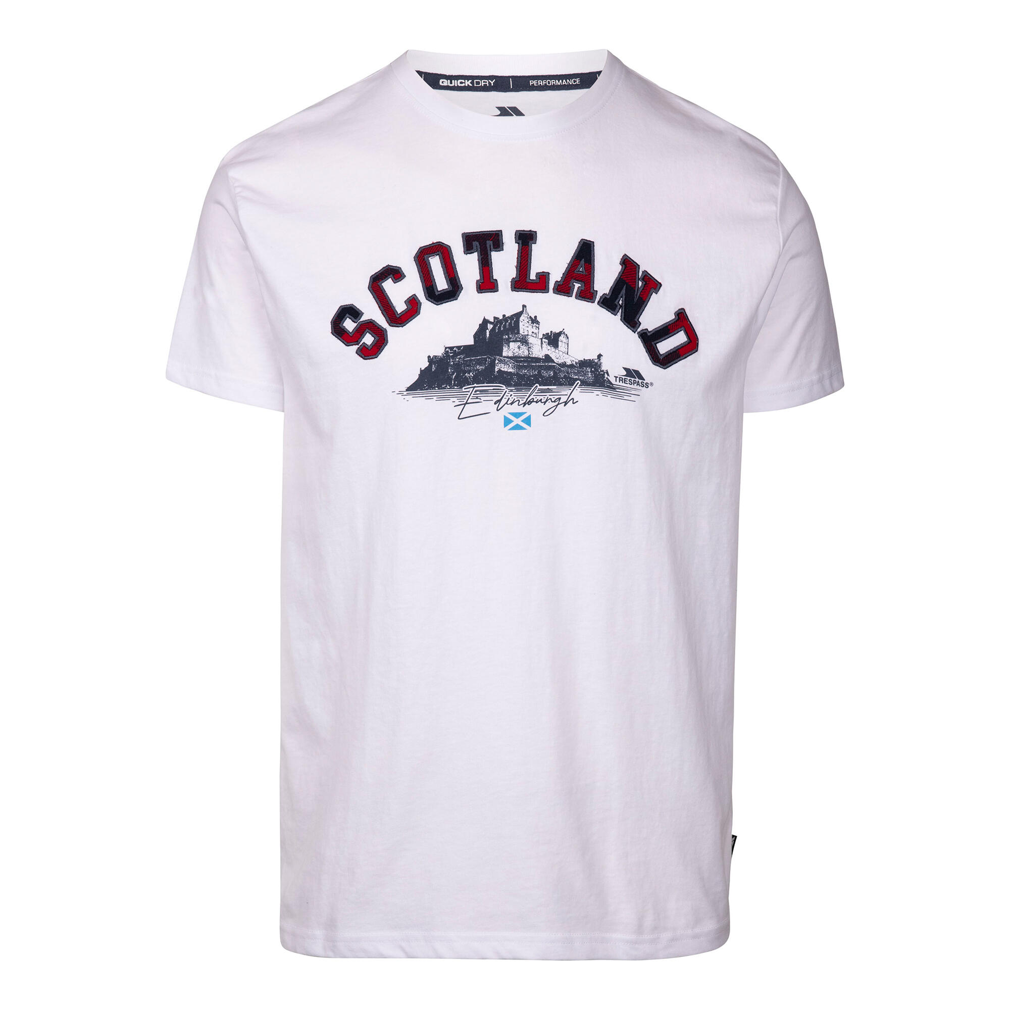 TRESPASS Mens Vemba TShirt (White)