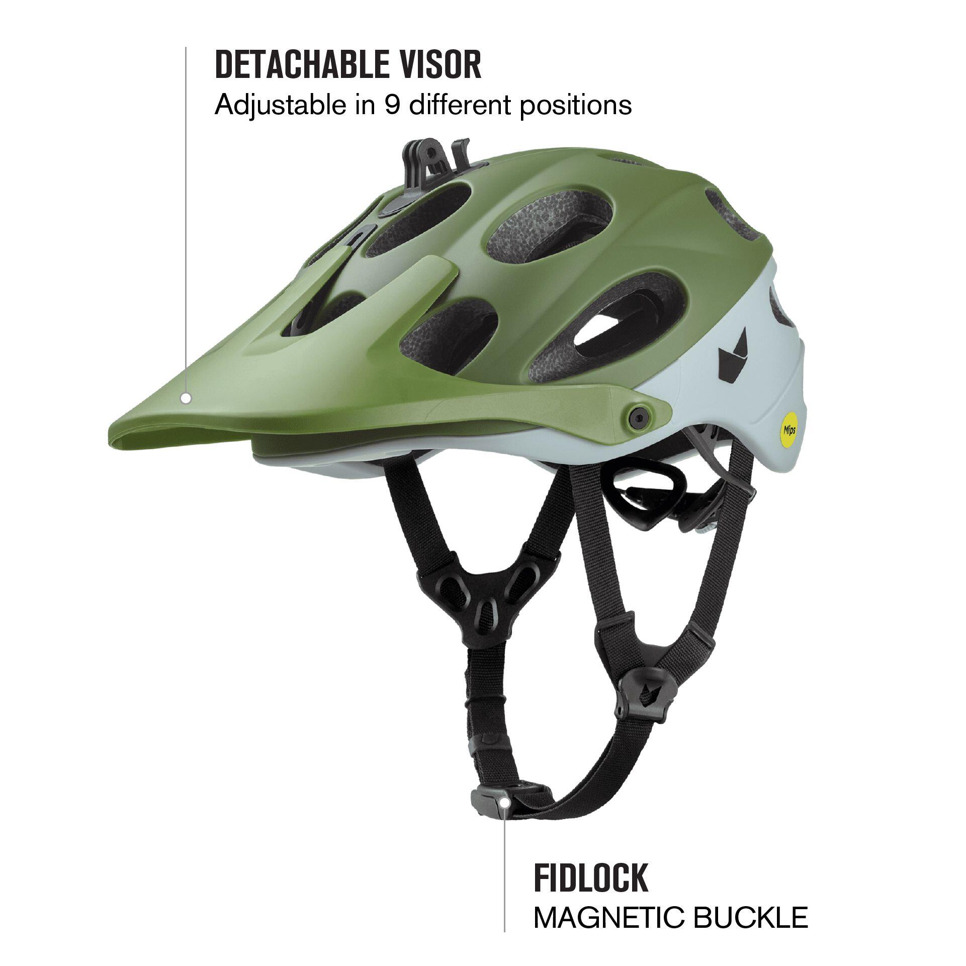 Catlike Yelmo - Casque MTB/Enduro - Pesto/Gris Mat 3/7