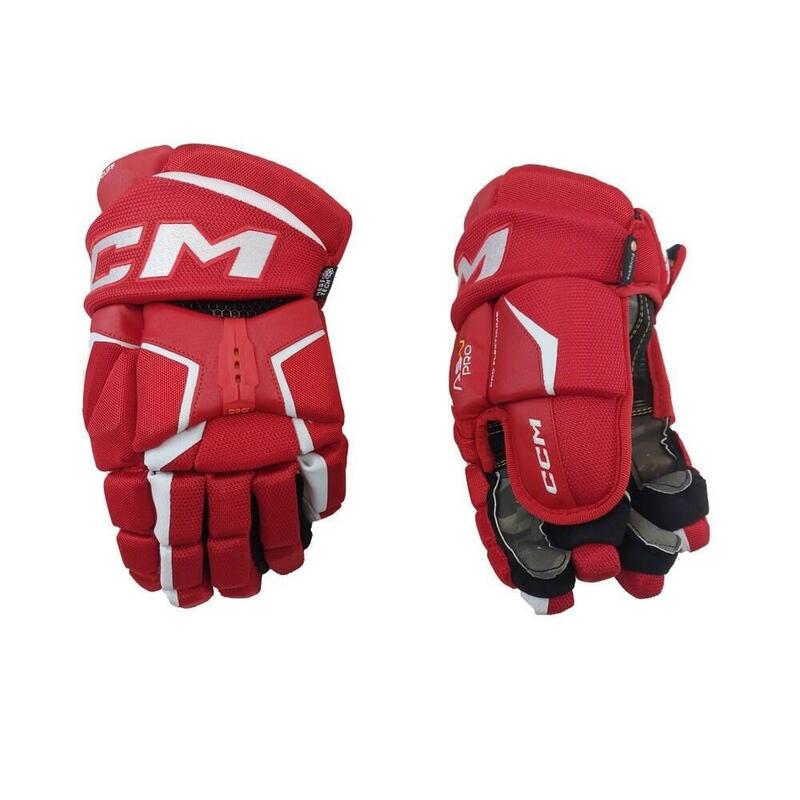 Gant de hockey sur glace Rouge/Blanc Adultes CCM