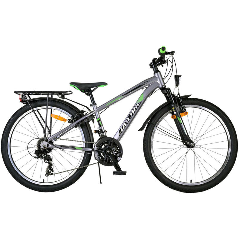 Volare Vélo garçon Cross 24 Pouces 31,75 cm Garçon 18SP V-Brake Gris/Noir