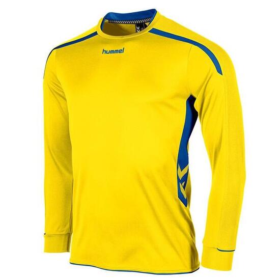 Hummel Preston Maillot Manches Longues Hommes - Jaune / Royal XXL