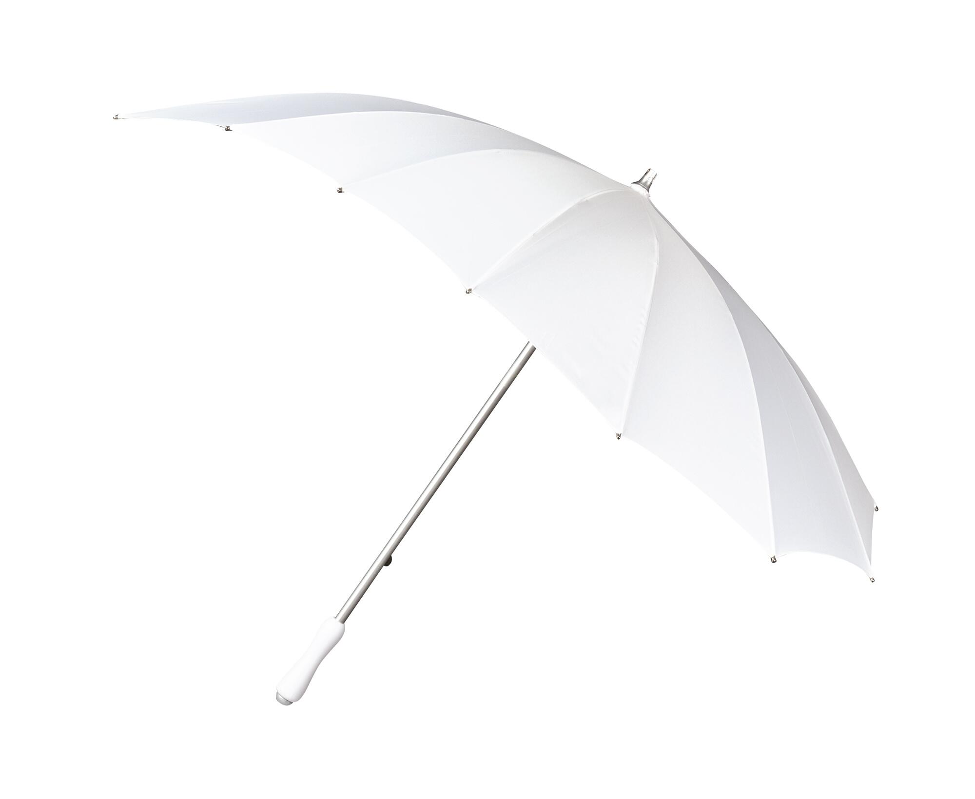 Falcone Parapluie en forme de coeur avec ouverture manuelle Ø 110 cm Blanc 4/5