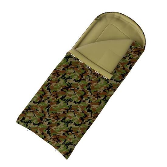 Deckenschlafsack Gizmo 2024 -5°C Army 220 x 90 cm – Camo – Erwachsene