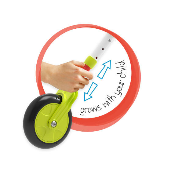 The bugs ScuttleBug XL Splodge met 3 Wielen Junior Turquoise/Groen