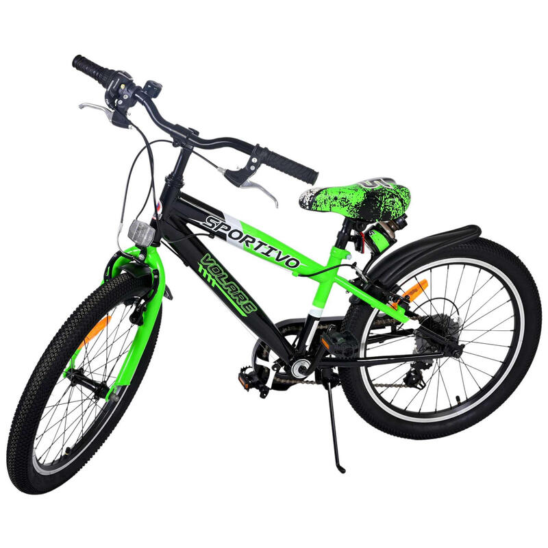 Volare Sportivo Children's Bicycle - Boys - 20 pouces - Vert - 7 GRANDS