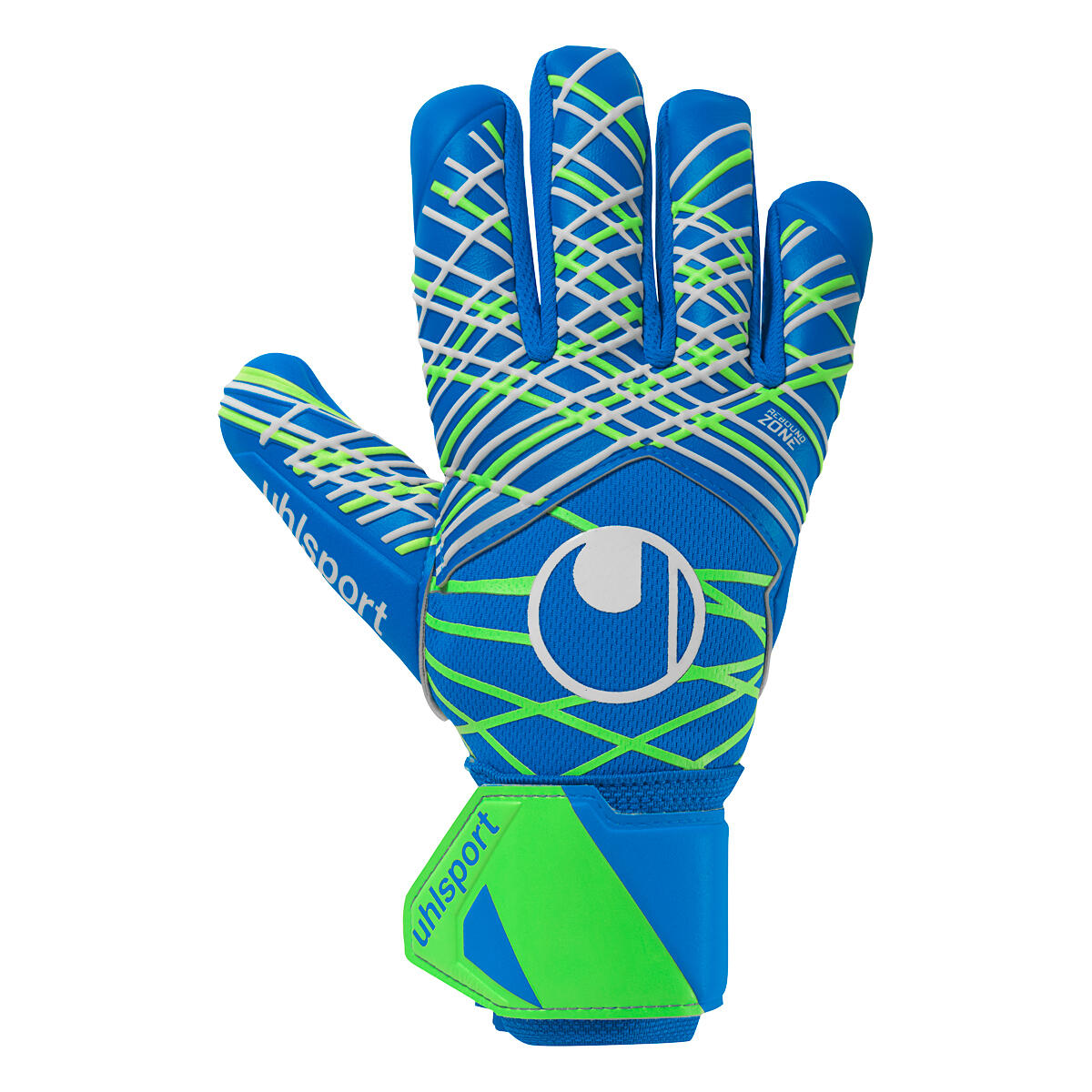 Uhlsport - Gants De Gardien De But Aquasoft Hn Uhlsport - Gants De Gardien - Blanc|bleu|vert - 10,5 - Decathlon