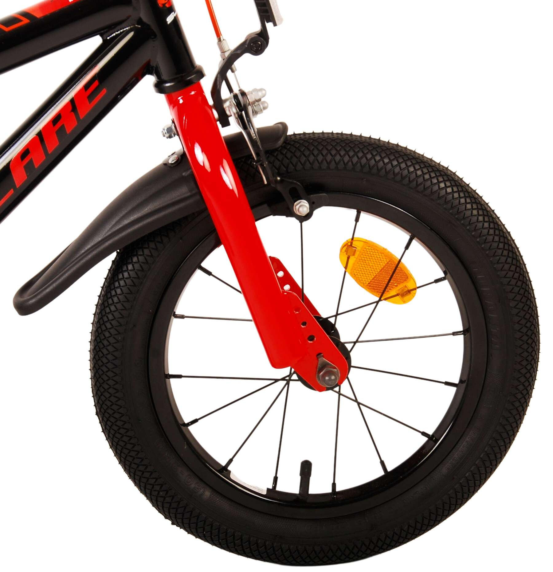 Volare Kinderfahrräder Jungen Super GT 14 Zoll 22 cm Jungen Rücktrittbremse 7/7