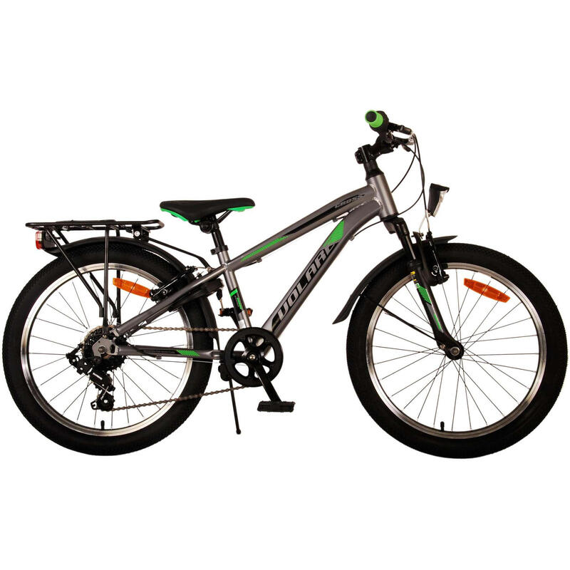 Cross 20 Pouces 27 cm Garçon 6SP V-Brake Gris/Noir