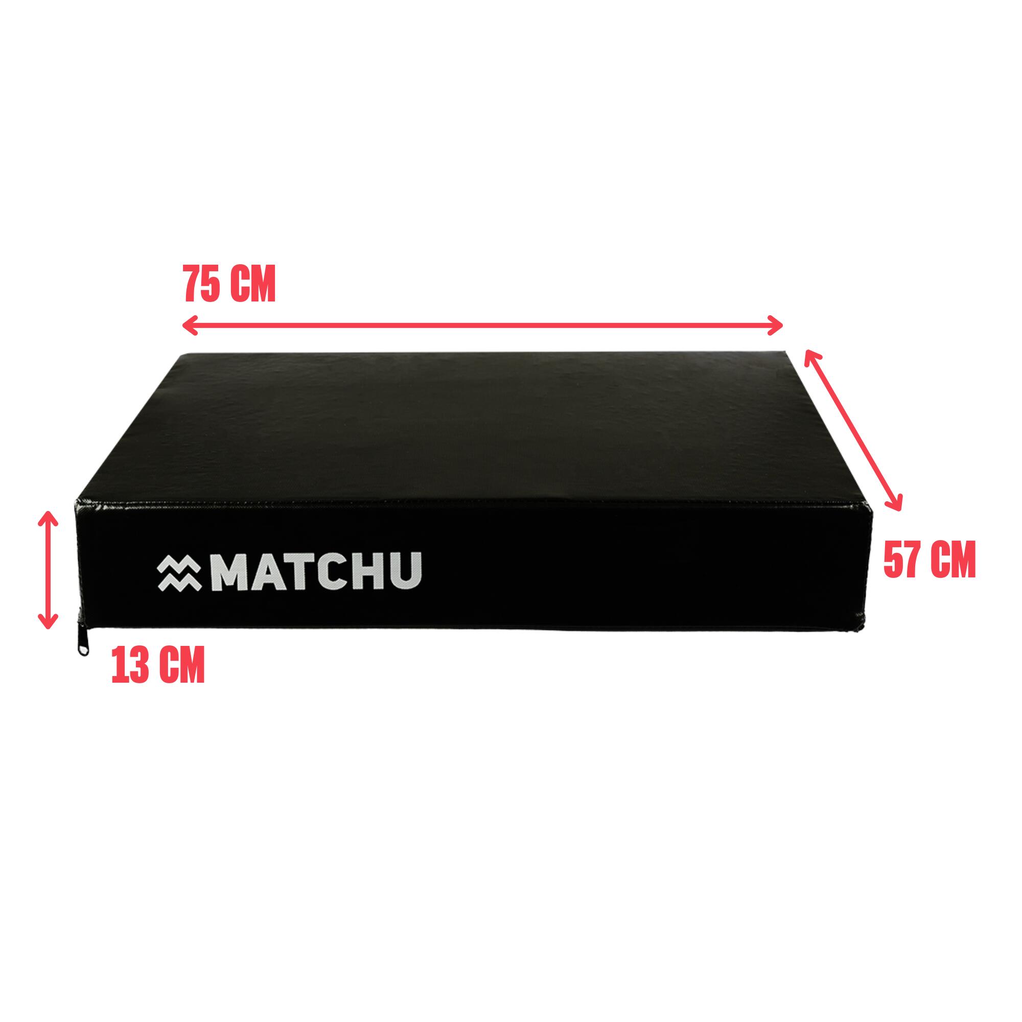 Drop pads - Zwart - 75cm - 57cm - 15cm 4/7